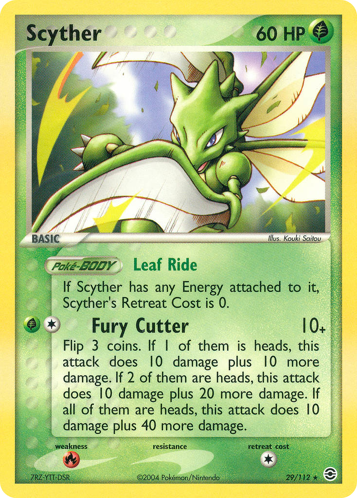 Scyther 029/116 Rare