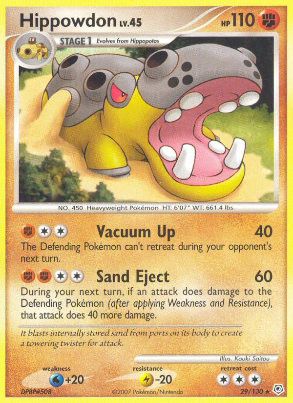 Hippowdon 029/130 Rare