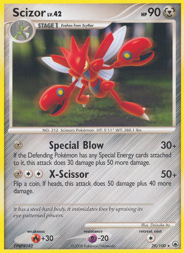 Scizor 029/100 Rare