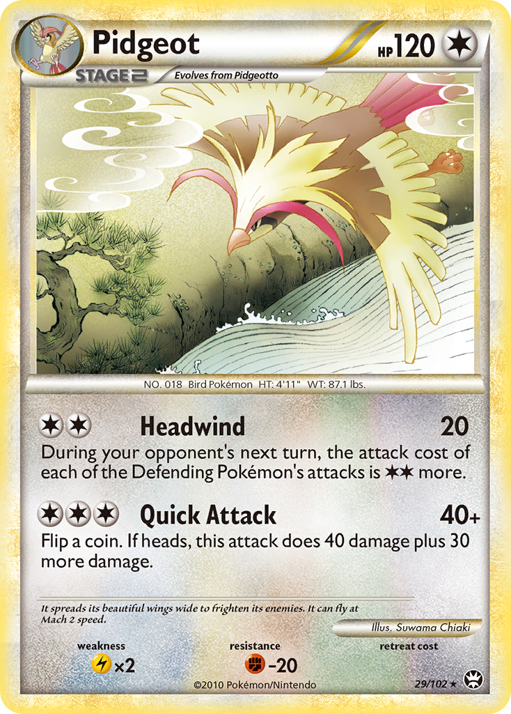 Pidgeot 029/103 Rare