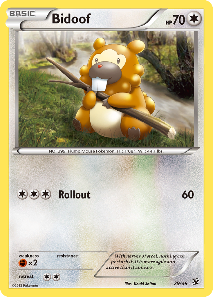 Bidoof 029/39 Unknown