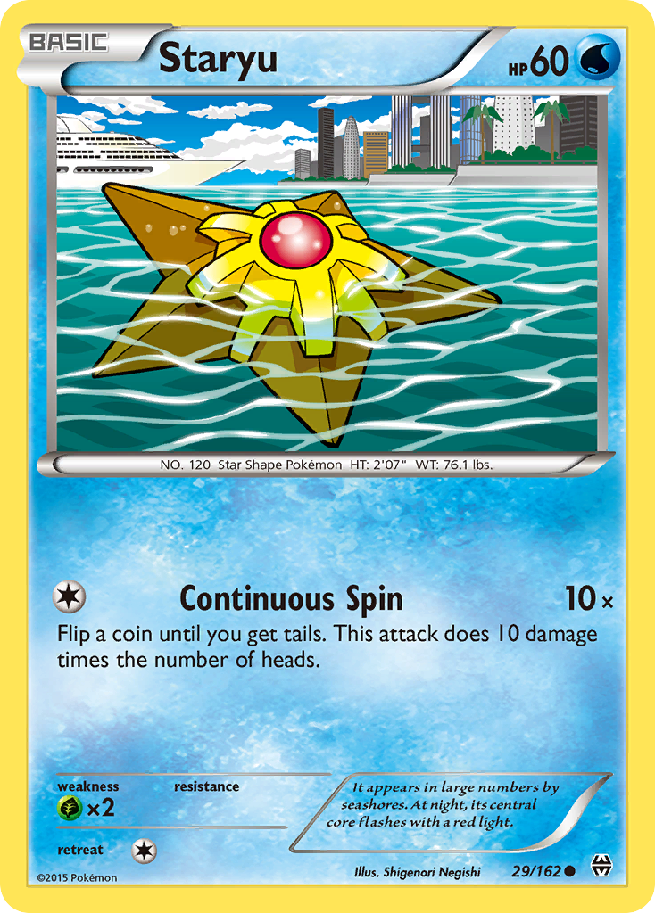 Staryu 029/165 Common