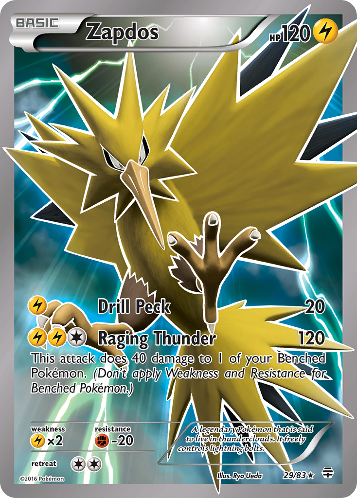 Zapdos 029/117 Rare Holo