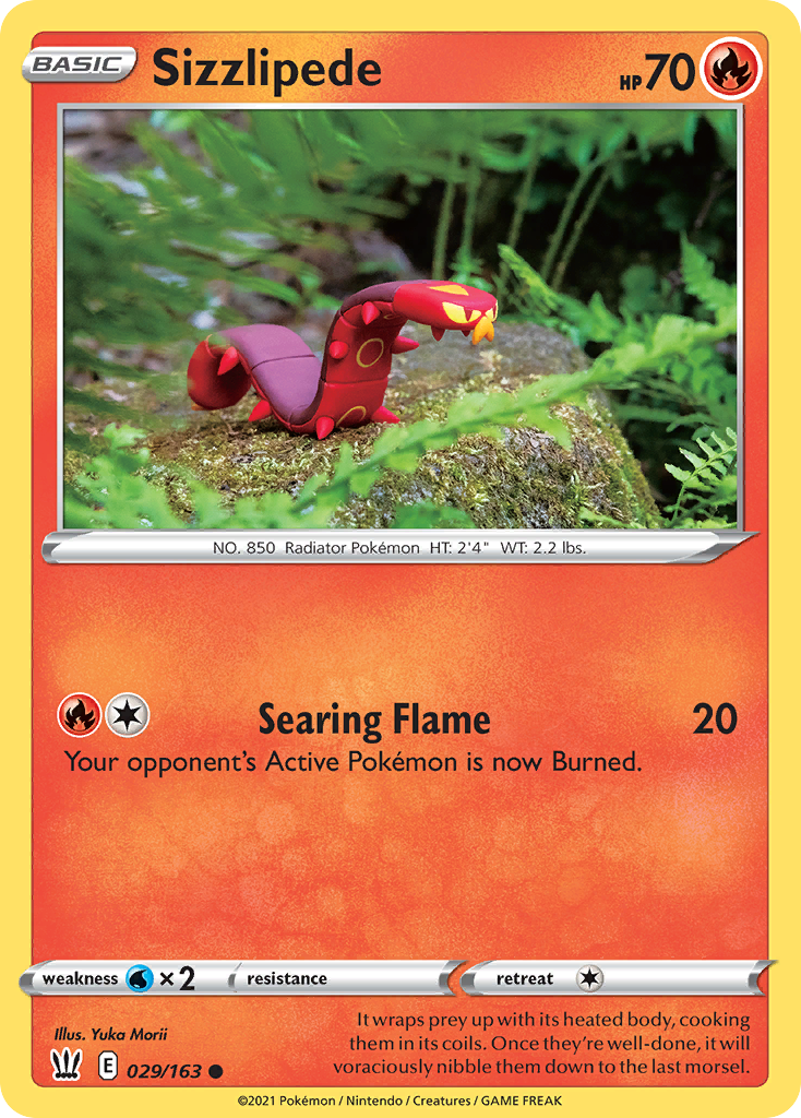 Sizzlipede 029/183 Common