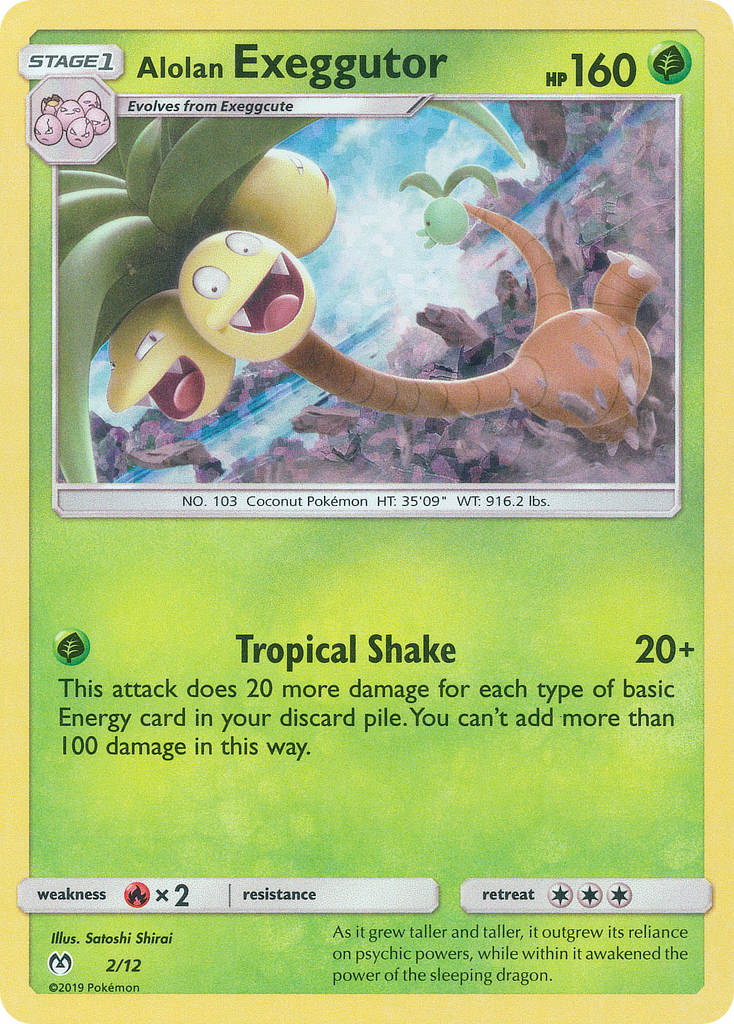 Alolan Exeggutor 002/12 Unknown