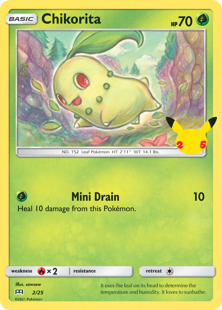 Chikorita 002/25 Unknown