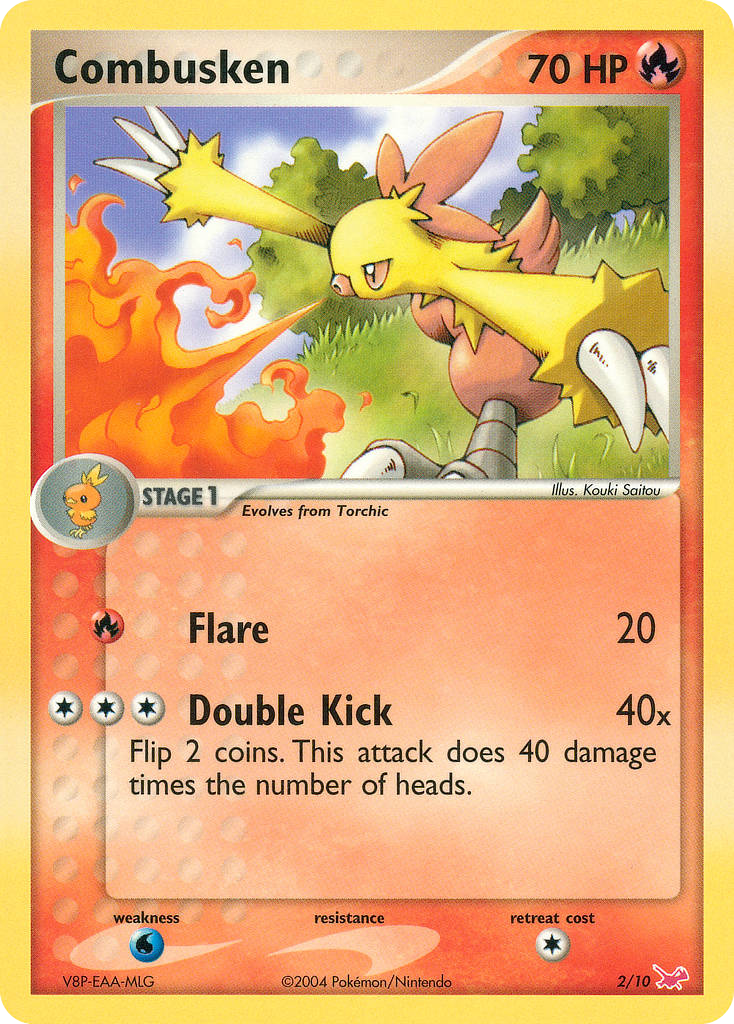 Combusken 002/10 Unknown