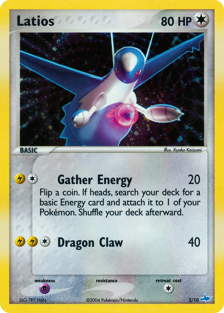 Latios 002/10 Unknown
