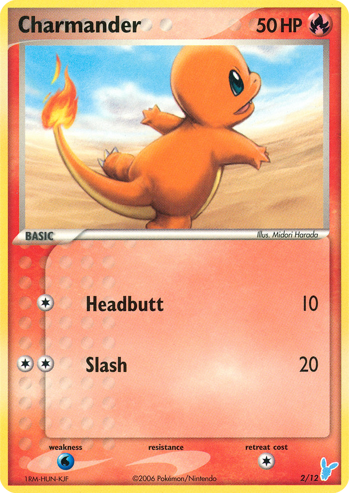 Charmander 002/12 Unknown