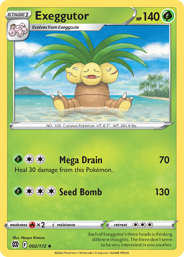 Exeggutor 002/186 Uncommon