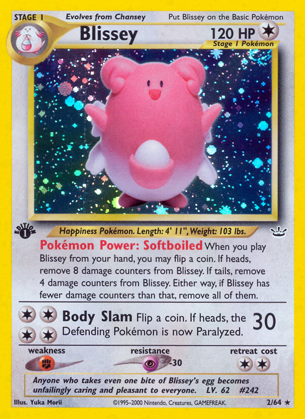 Blissey 002/66 Rare Holo