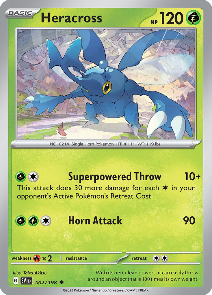 Heracross 002/258 Uncommon