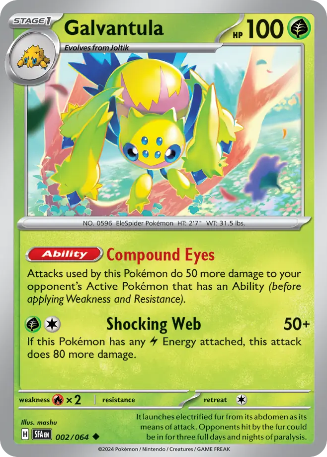 Galvantula 002/99 Uncommon