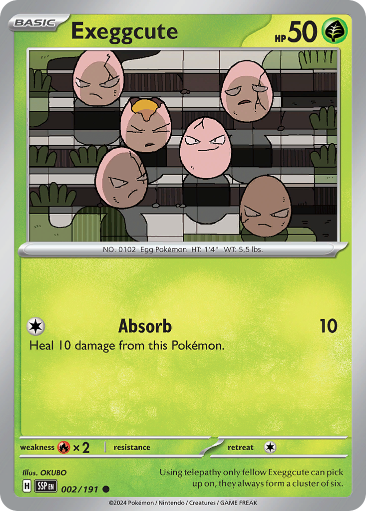 Exeggcute 002/252 Common