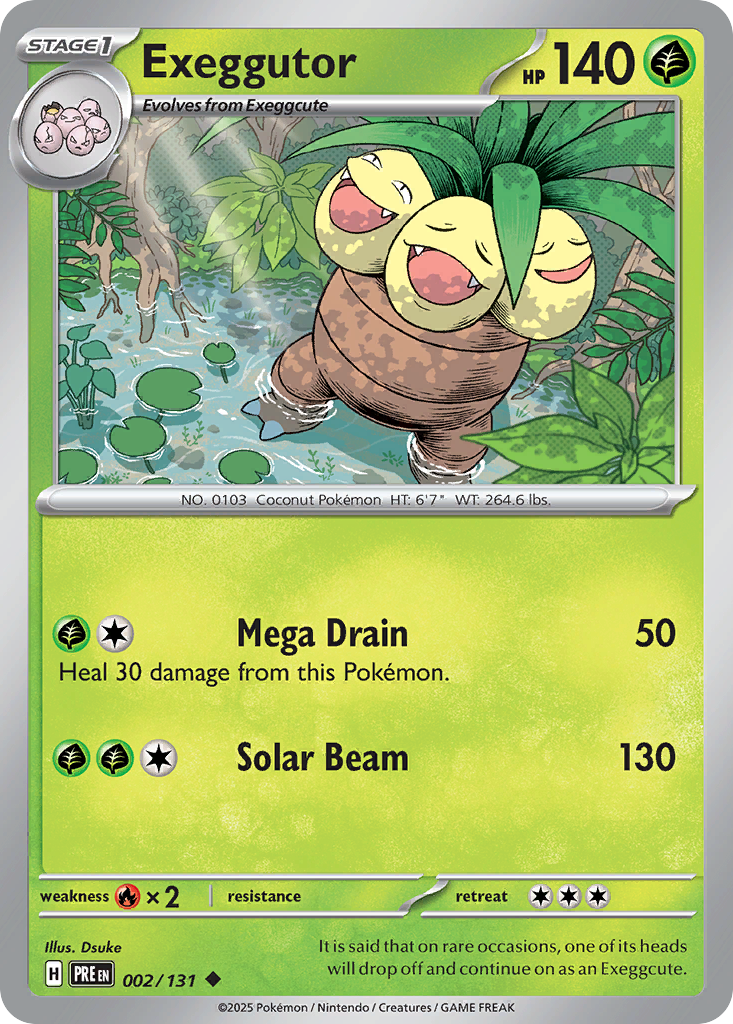 Exeggutor 002/180 Uncommon