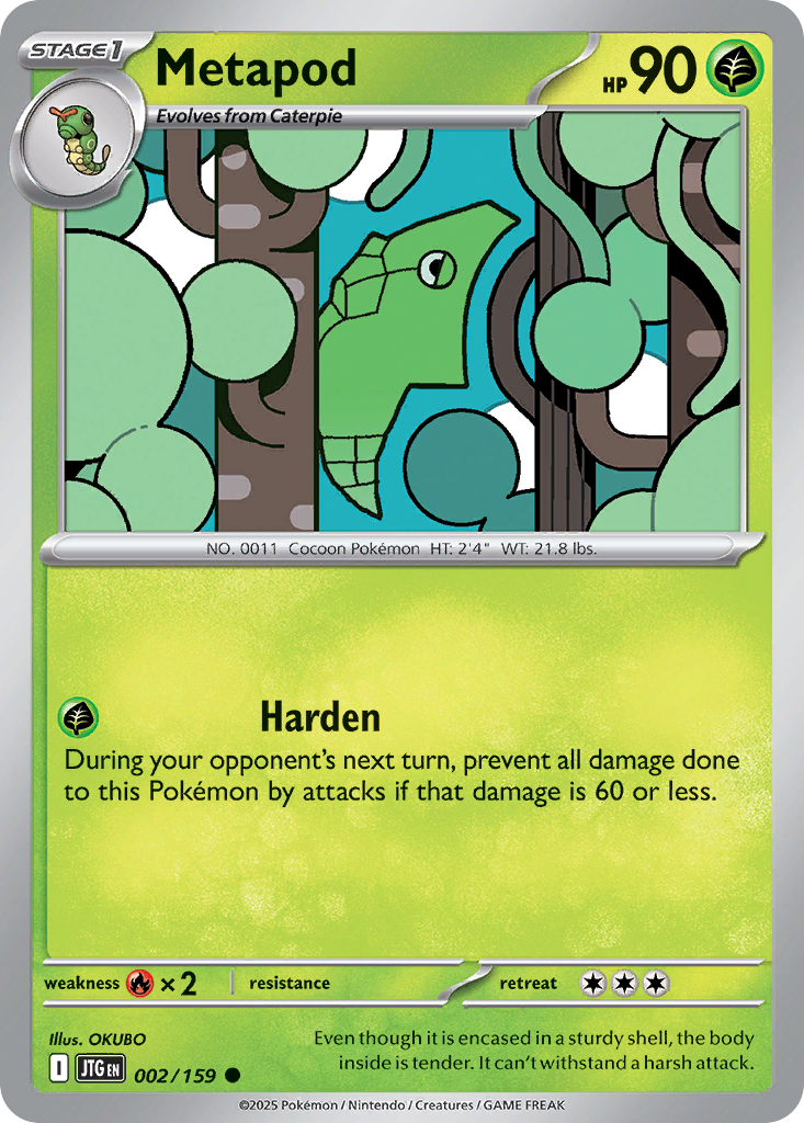 Metapod 002/190 Common