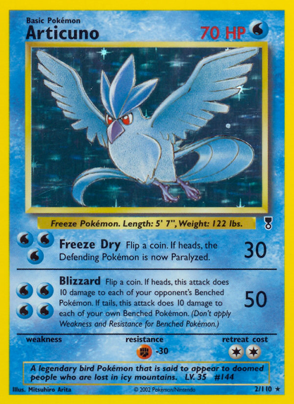 Articuno 002/110 Rare Holo