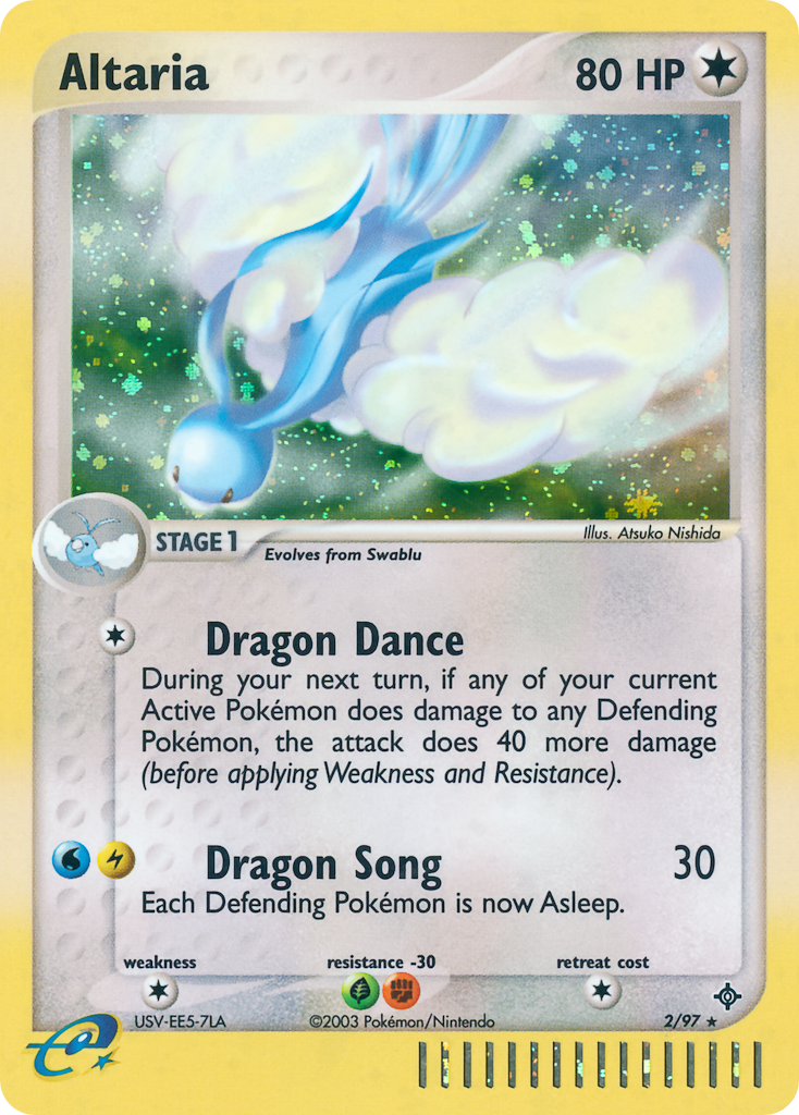 Altaria 002/100 Rare Holo