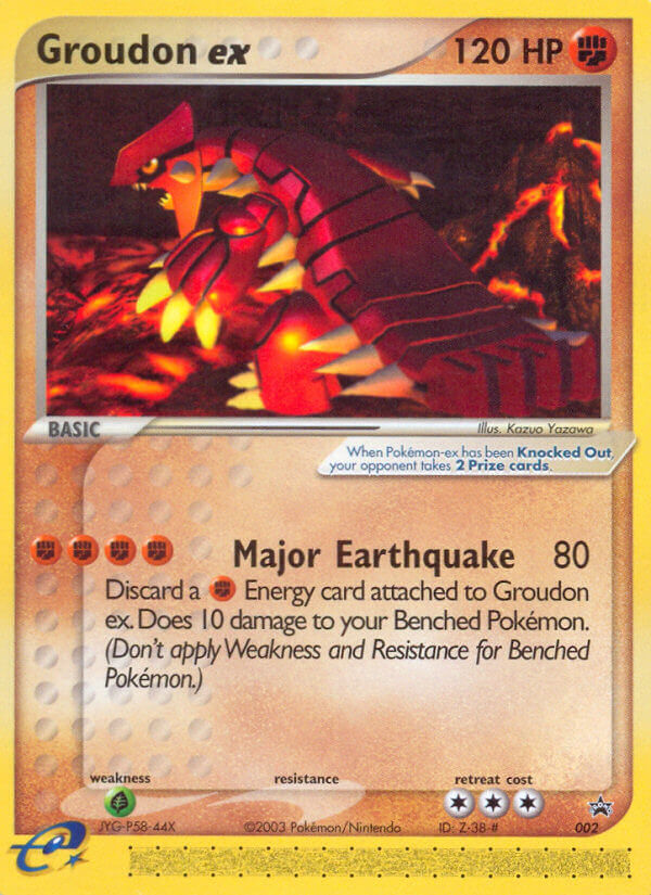 Groudon ex 002/40 Promo