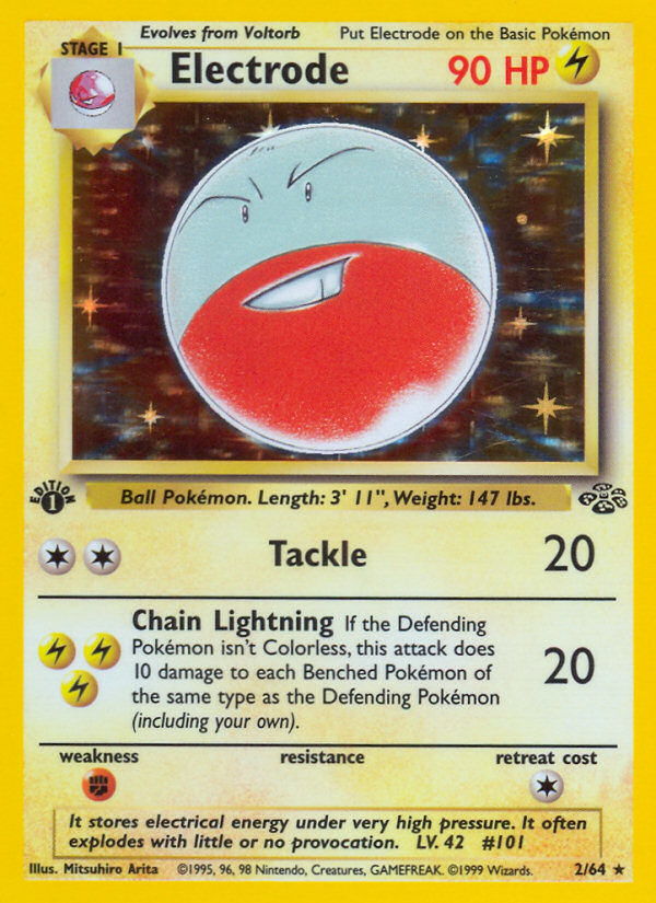 Electrode 002/64 Rare Holo