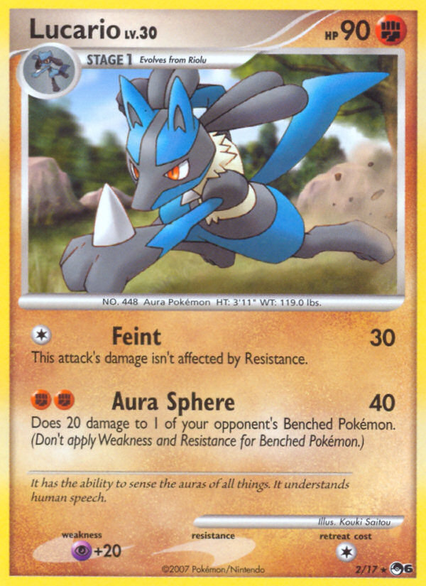 Lucario 002/17 Rare