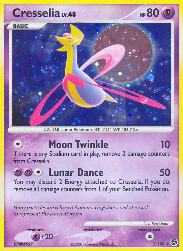 Cresselia 002/106 Rare Holo