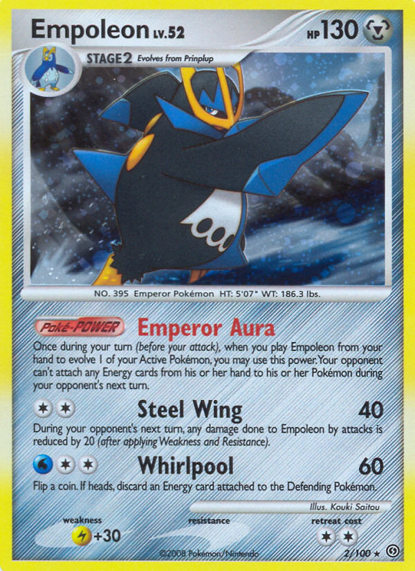 Empoleon 002/106 Rare Holo