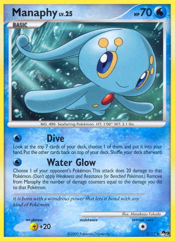Manaphy 002/17 Rare