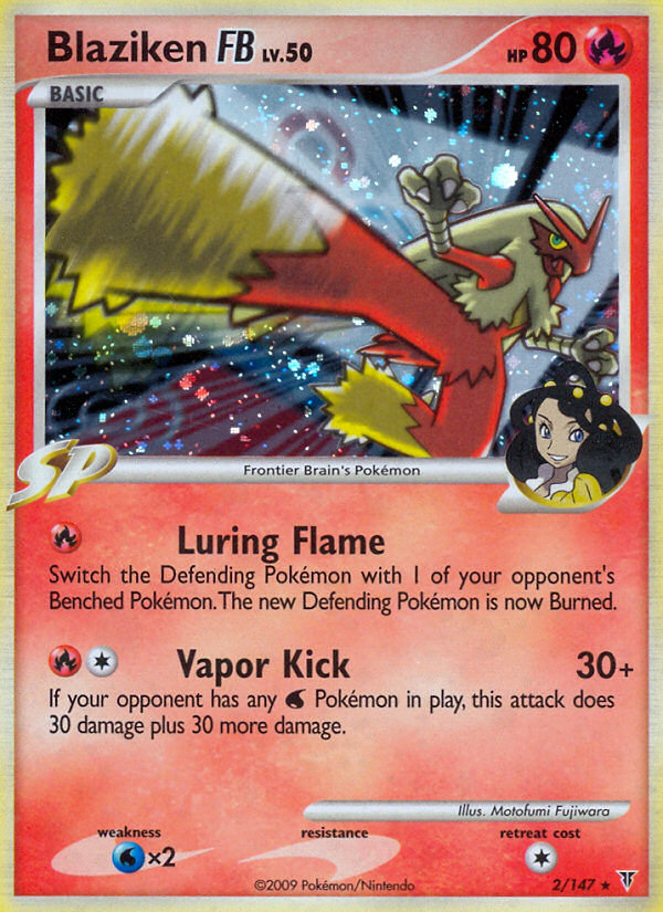 Blaziken FB 002/153 Rare Holo