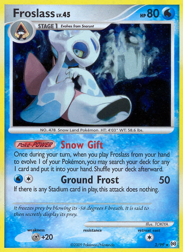 Froslass 002/111 Rare Holo
