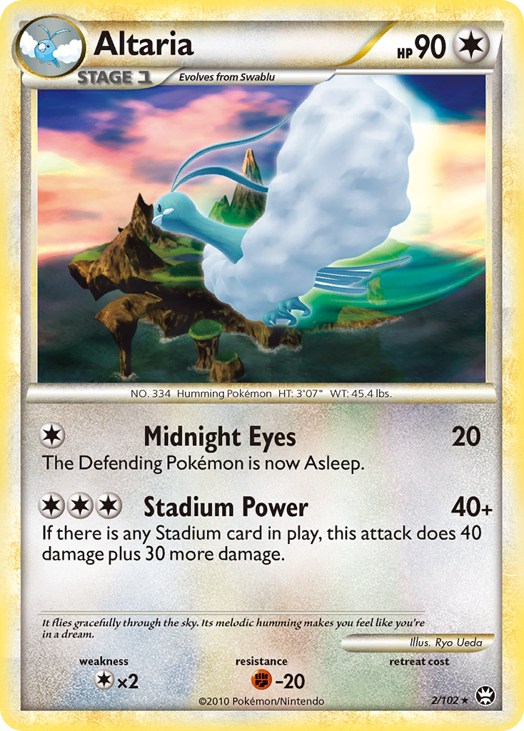 Altaria 002/103 Rare Holo