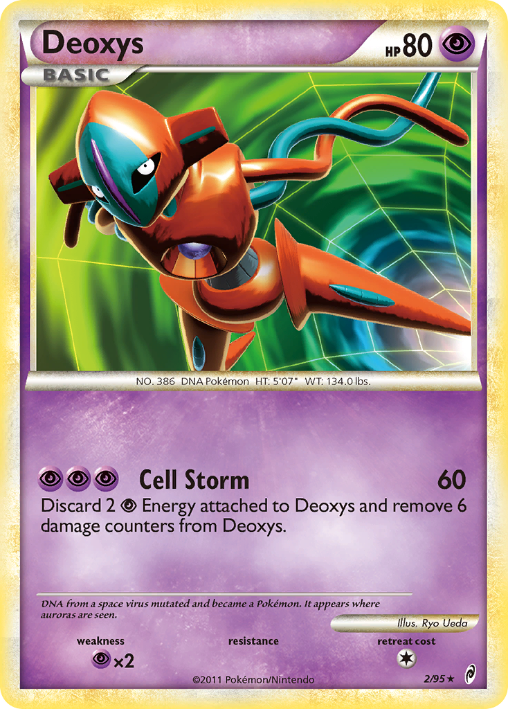 Deoxys 002/106 Rare Holo