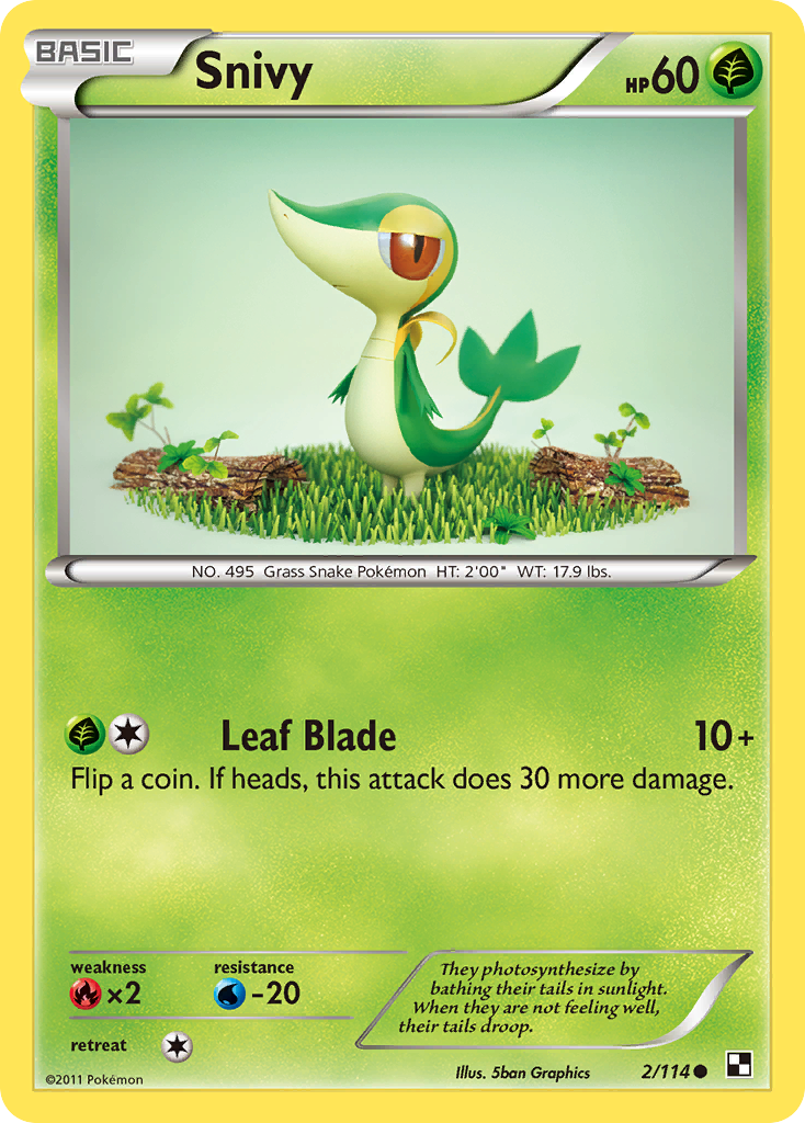 Snivy 002/115 Common