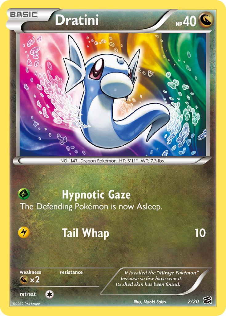 Dratini 002/21 Rare Holo