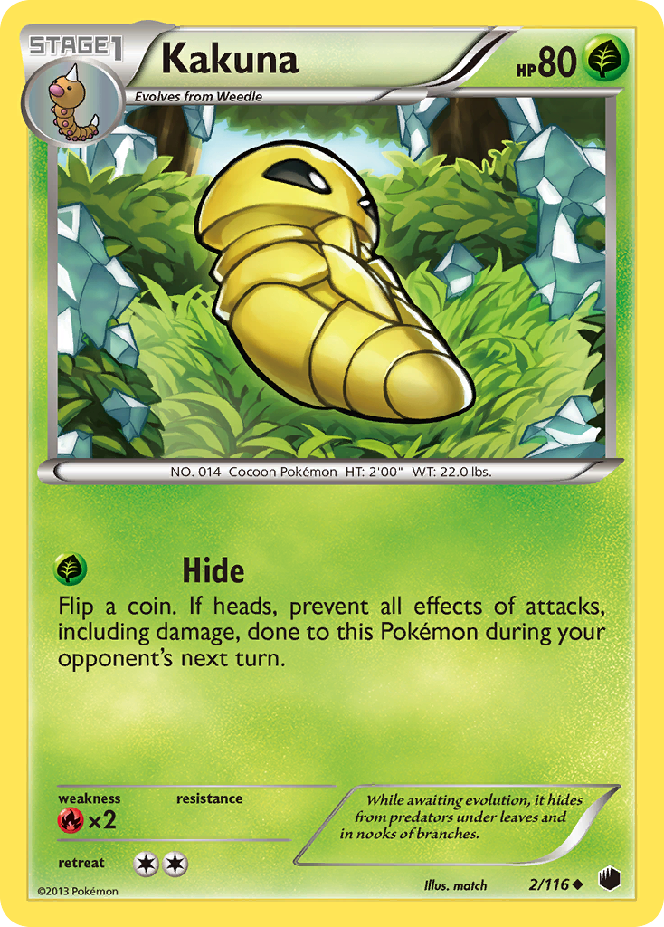 Kakuna 002/122 Uncommon
