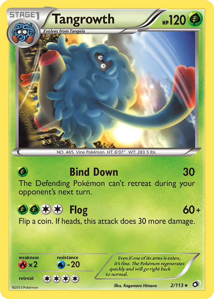 Tangrowth 002/140 Rare