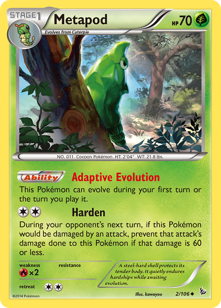 Metapod 002/110 Uncommon