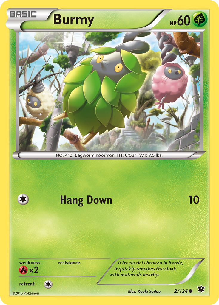 Burmy 002/129 Common