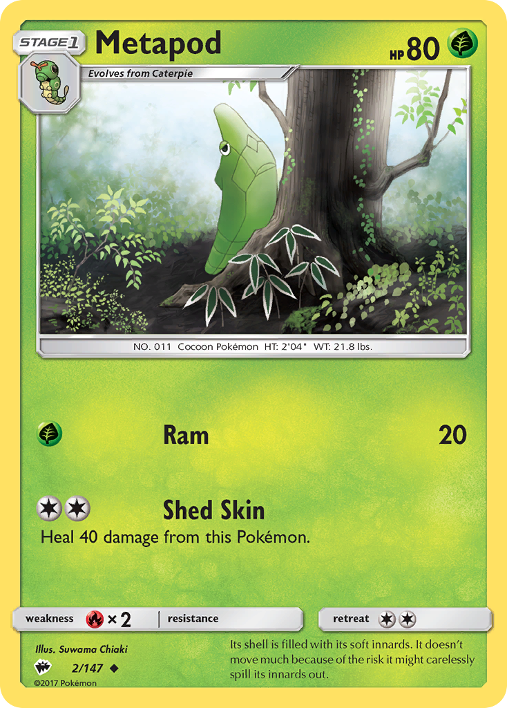 Metapod 002/177 Uncommon