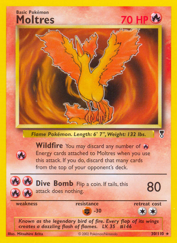 Moltres 030/110 Rare