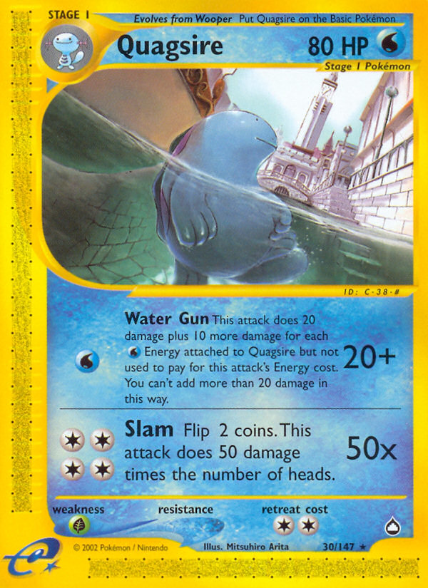 Quagsire 030/182 Rare