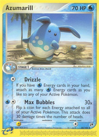 Azumarill 030/100 Uncommon