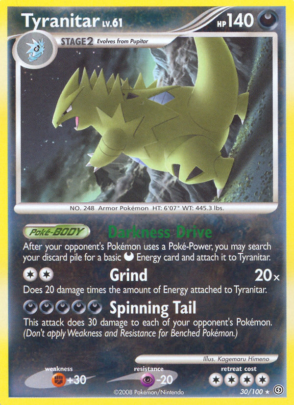 Tyranitar 030/106 Rare