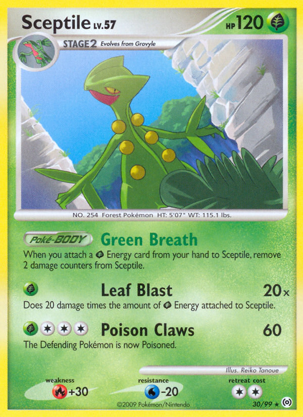 Sceptile 030/111 Rare