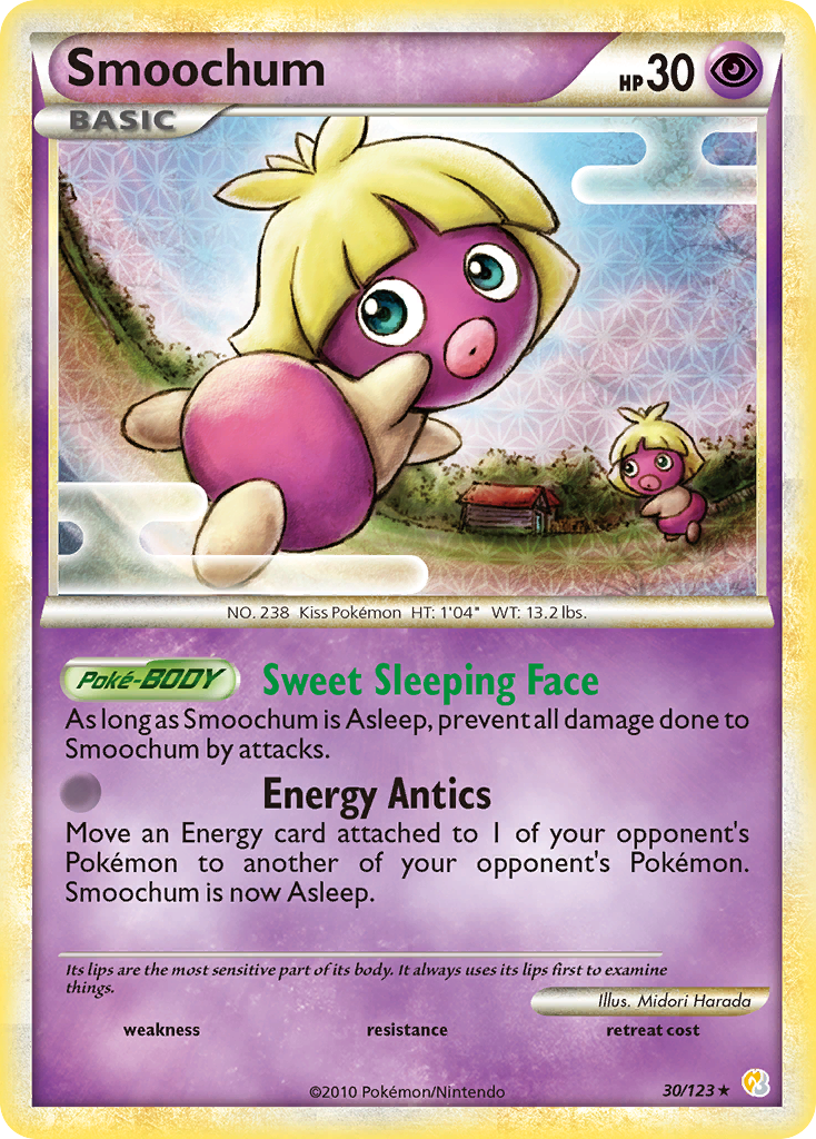 Smoochum 030/124 Rare