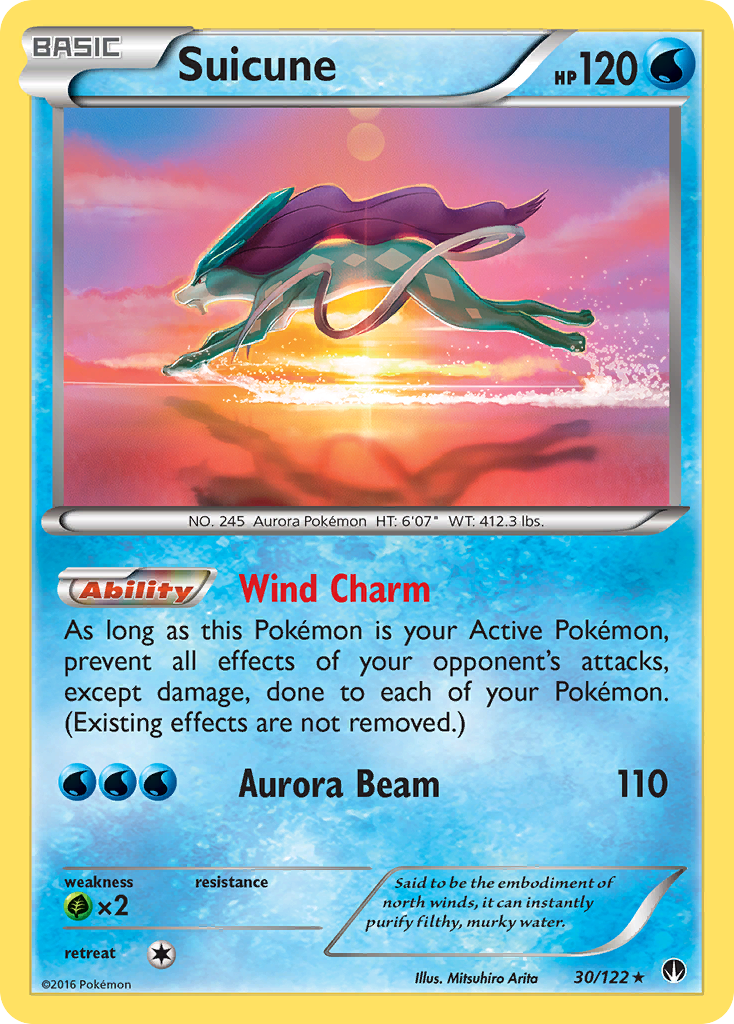 Suicune 030/126 Rare Holo