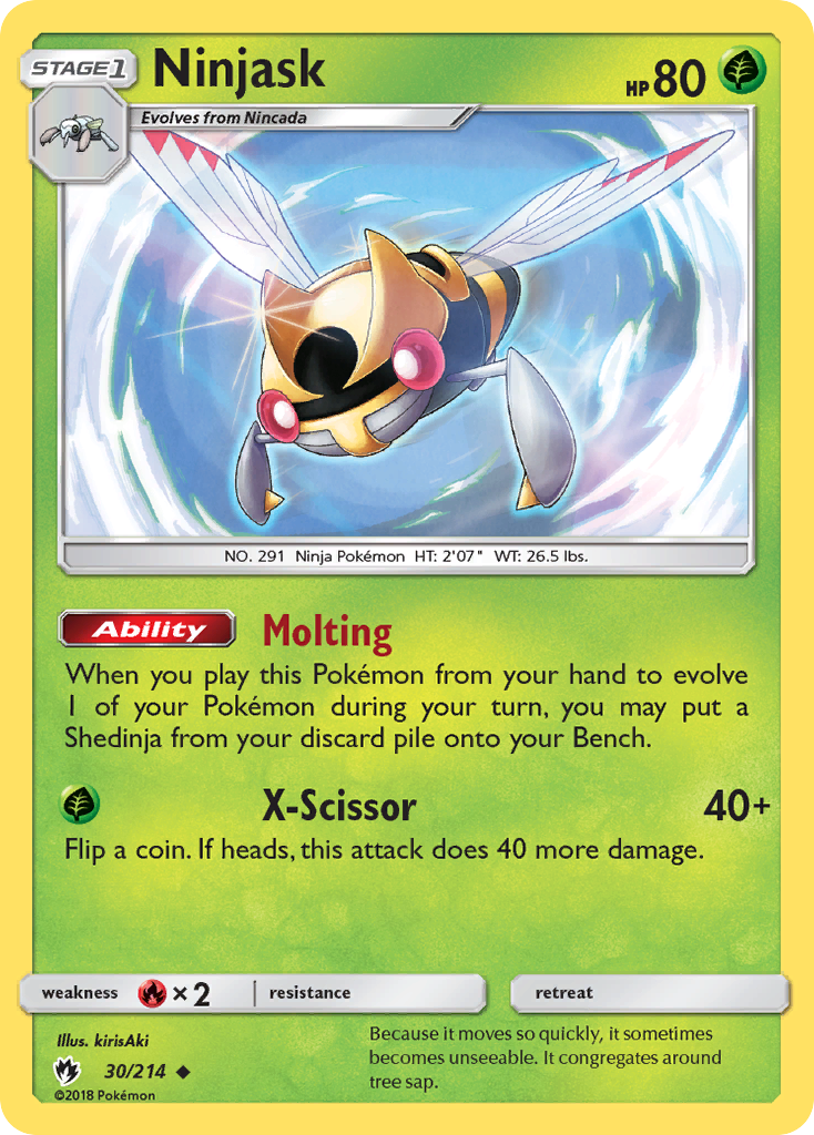 Ninjask 030/240 Uncommon