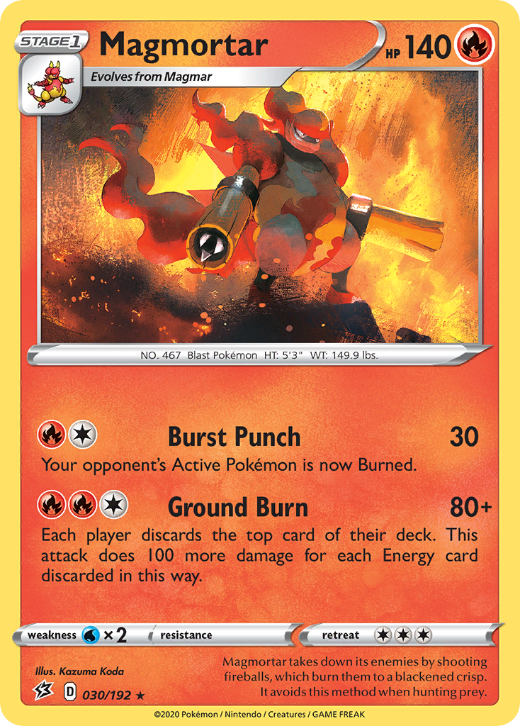 Magmortar 030/209 Rare