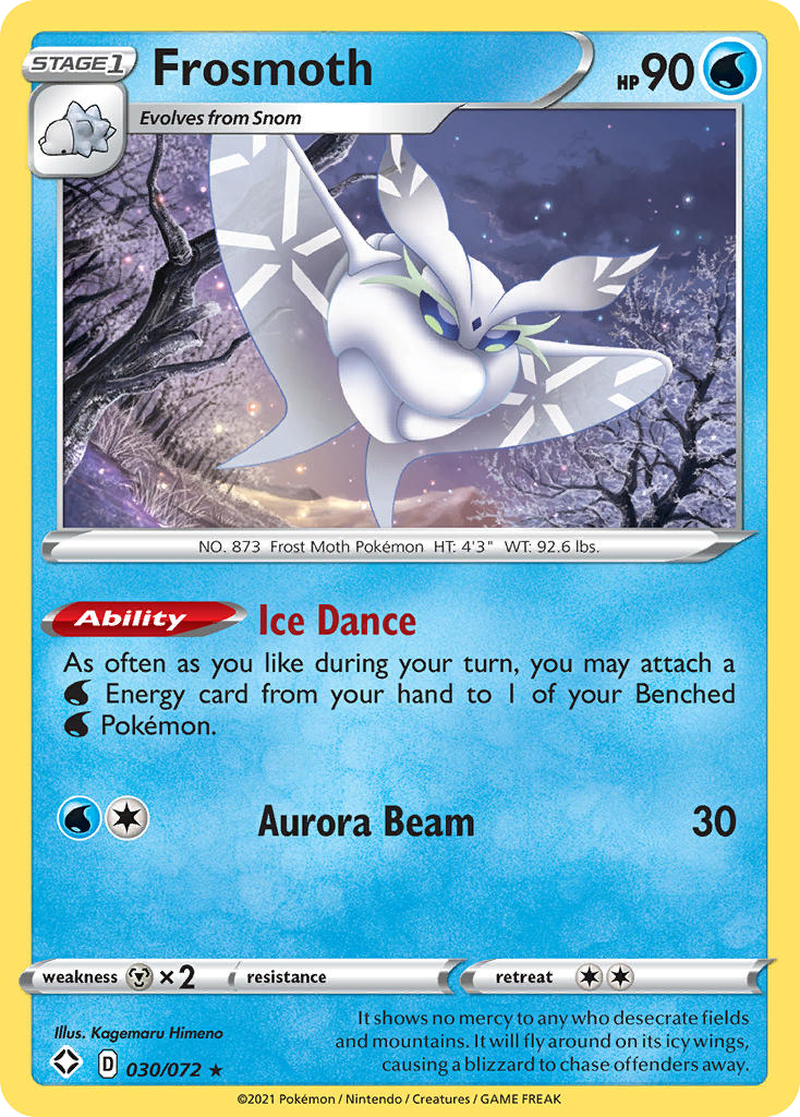 Frosmoth 030/73 Rare Holo