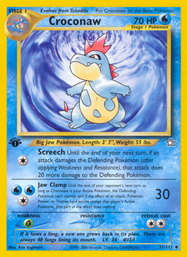 Croconaw 031/111 Uncommon